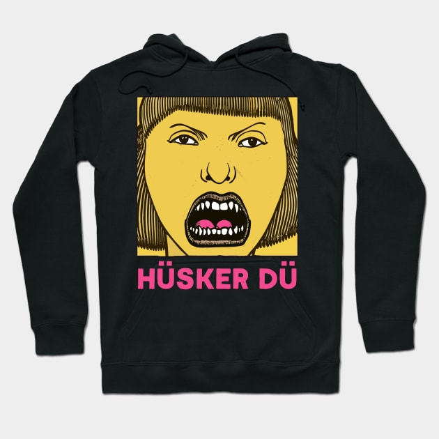 Hüsker Dü ∆ Original Fan Artwork Hoodie by unknown_pleasures